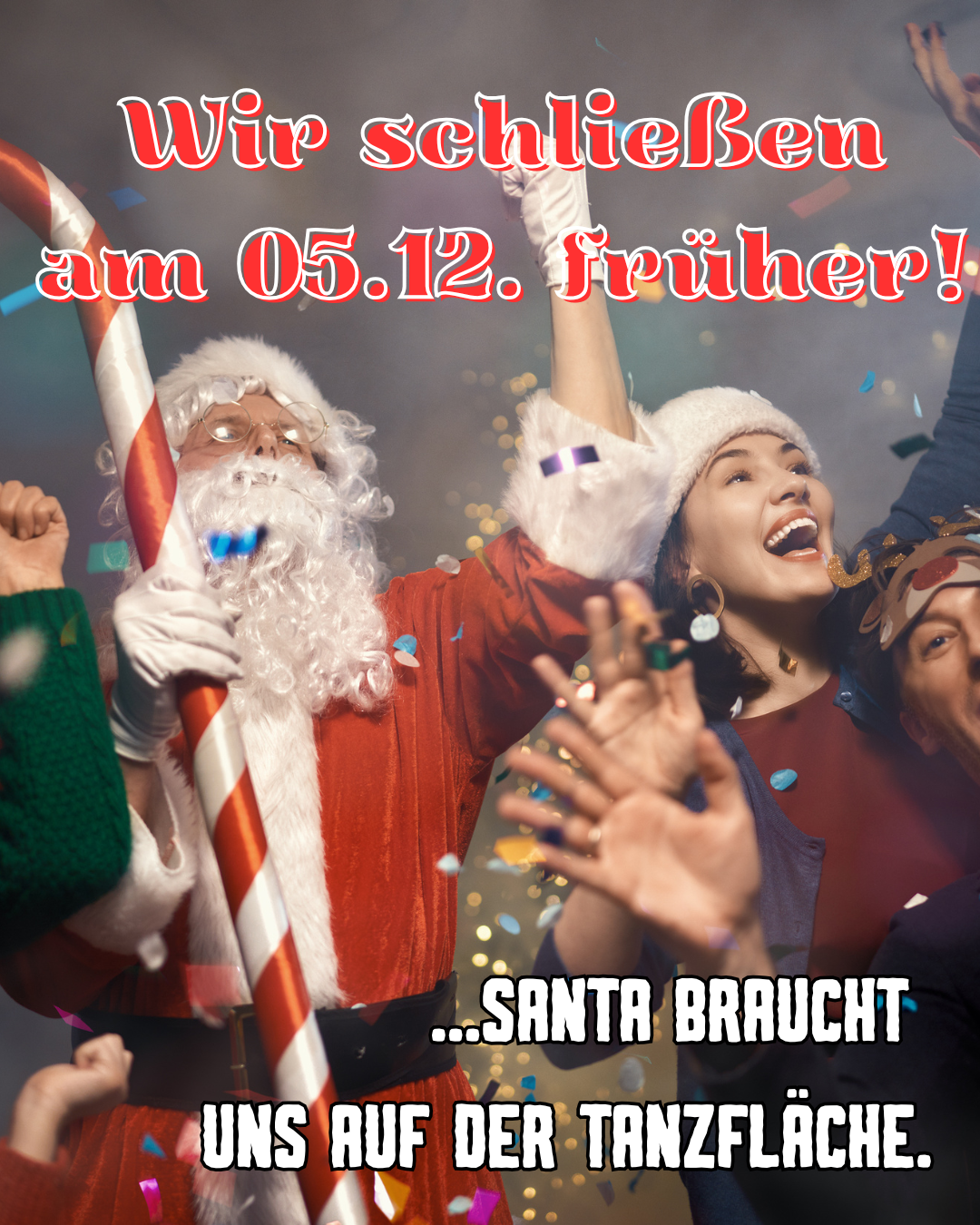 Foto: Geänderte Öffnungszeiten am Freitag, 05.12.