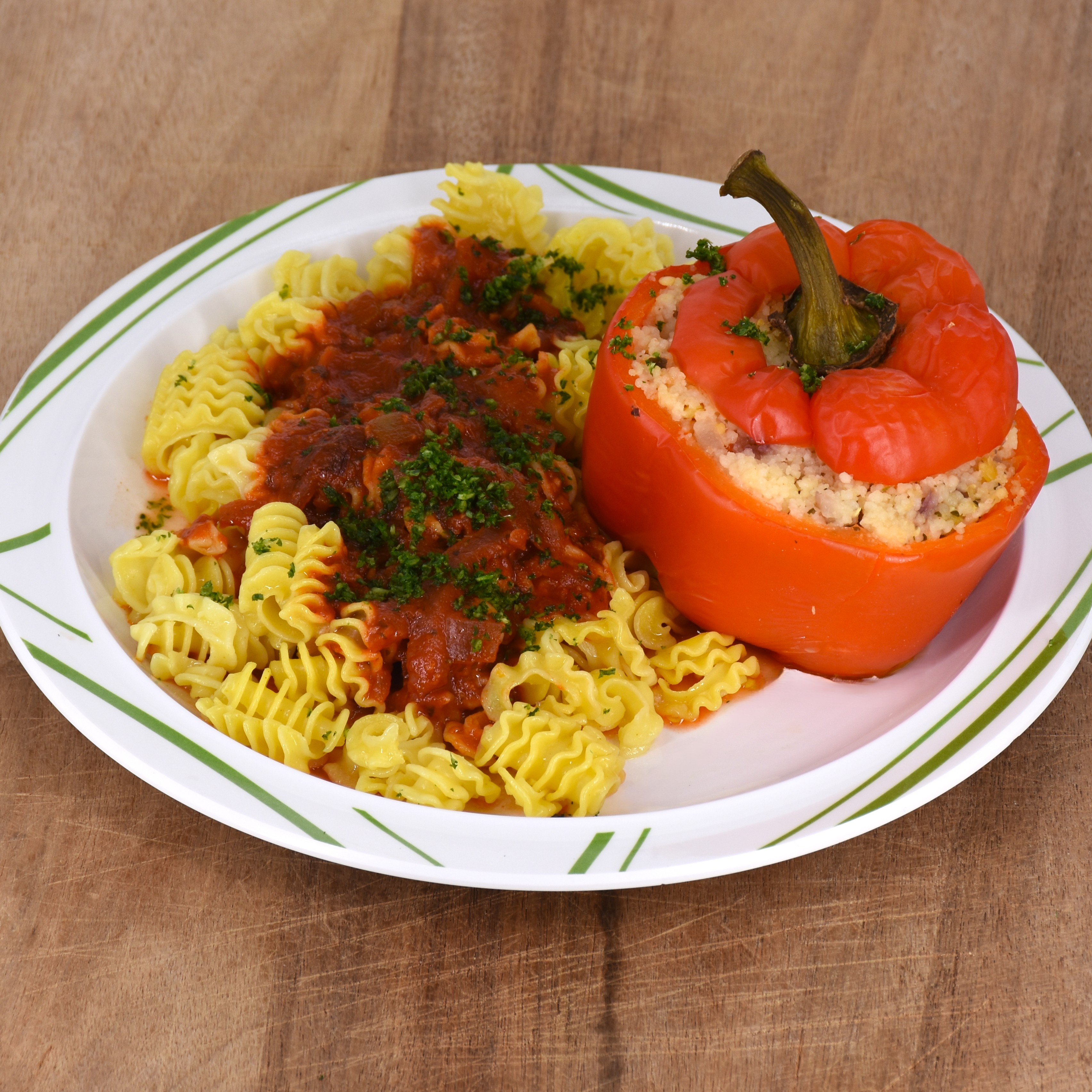Foto: Mahlzeit auf dem Teller