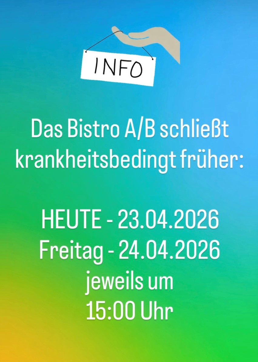 Foto: Bistro A/B schließt früher