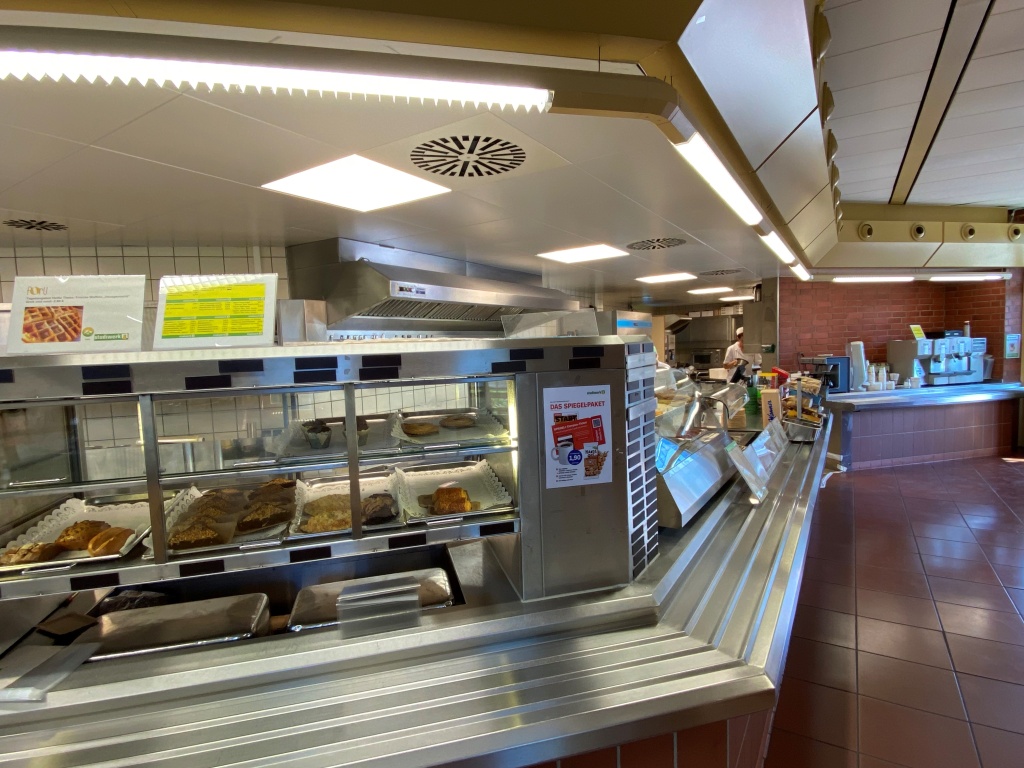 Bild: Bauarbeiten im Bistro A/B