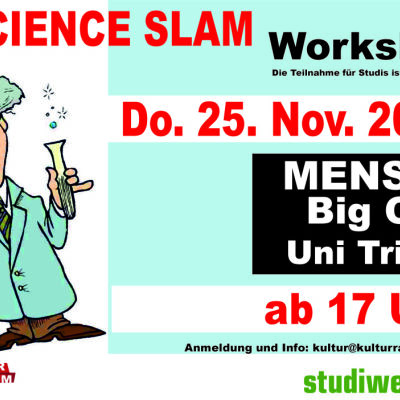 Bild: Kostenloser Science Slam Workshop vom Studiwerk