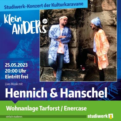 Bild: Live-Konzert am 25. Mai mit Hennig & Hanschel ab 20:00 Uhr