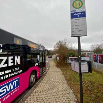 Bild: Busfahrplan der Stadtwerke Trier: